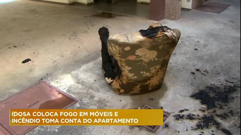 Vídeo: Incêndio em apartamento assusta moradores em Belo Horizonte