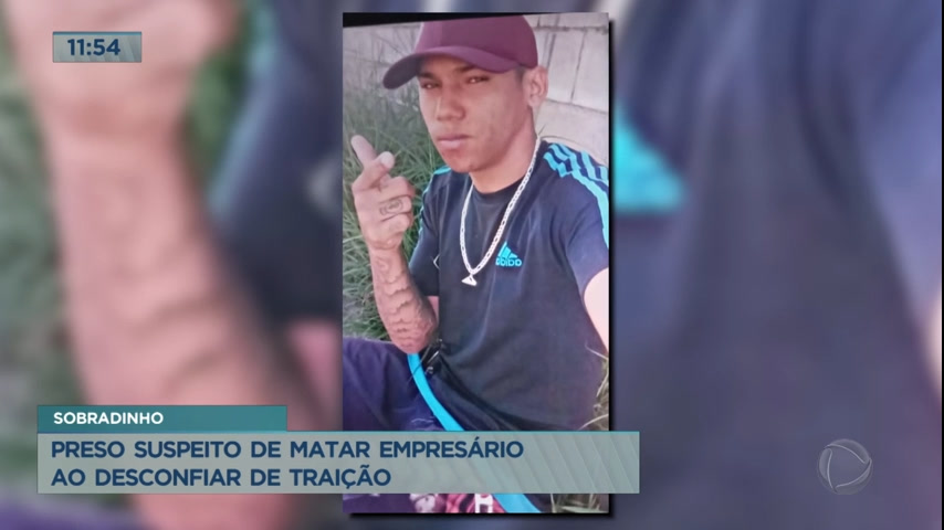 Vídeo: Suspeito de matar dono de padaria em Sobradinho (DF) é preso