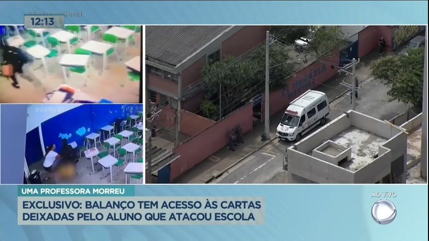 Vídeo: Aluno esfaqueia professores e colegas em escola estadual de São Paulo