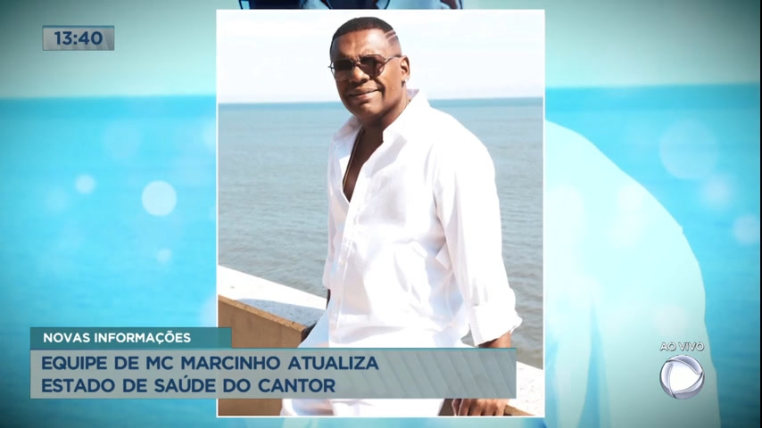Vídeo: Equipe de Mc Marcinho atualiza estado de saúde do cantor