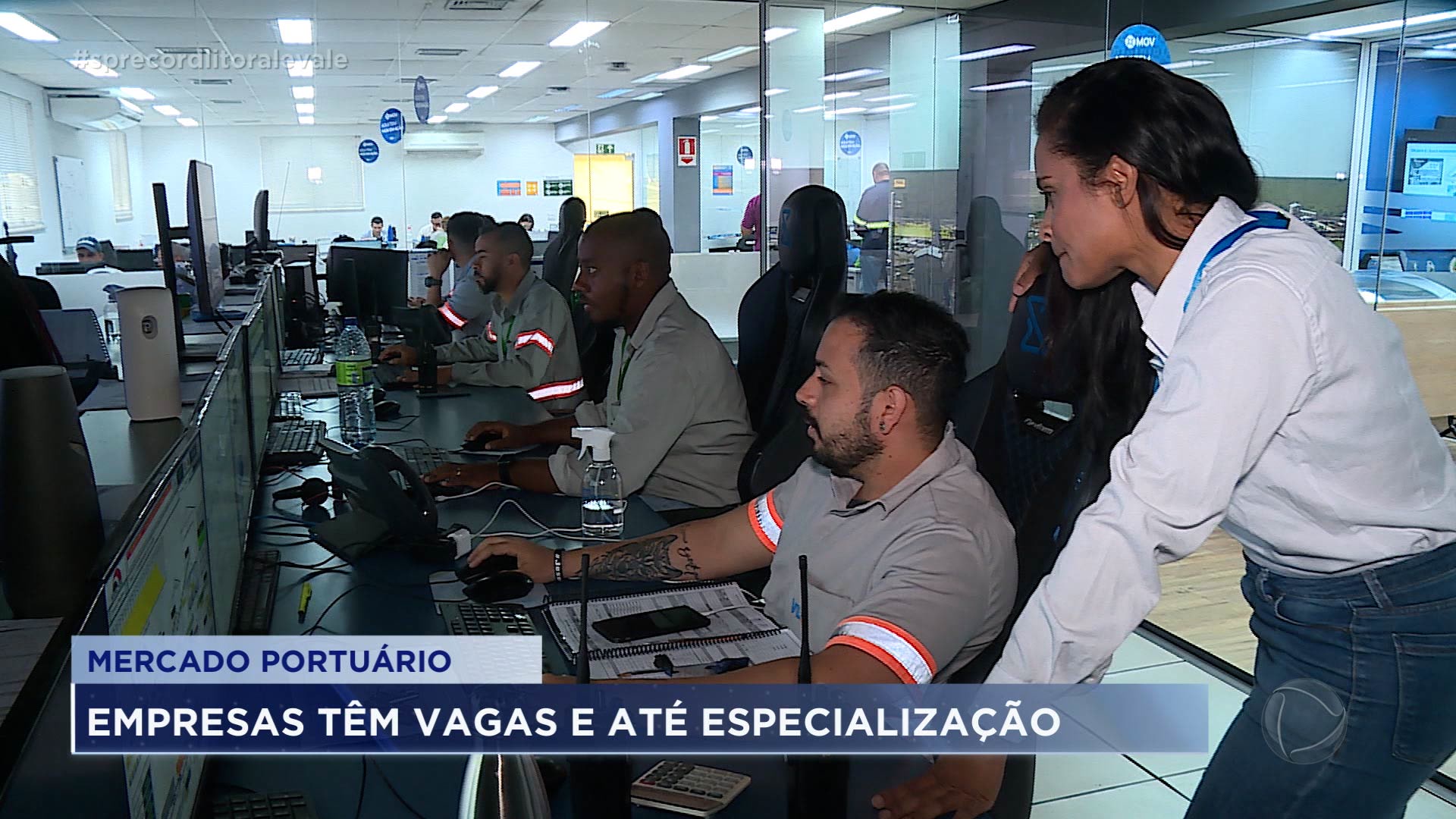 Vídeo: Oportunidade de trabalho no Porto de Santos