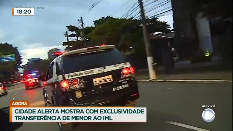 Vídeo: Jovem que matou professora em São Paulo vai passar por exames no IML