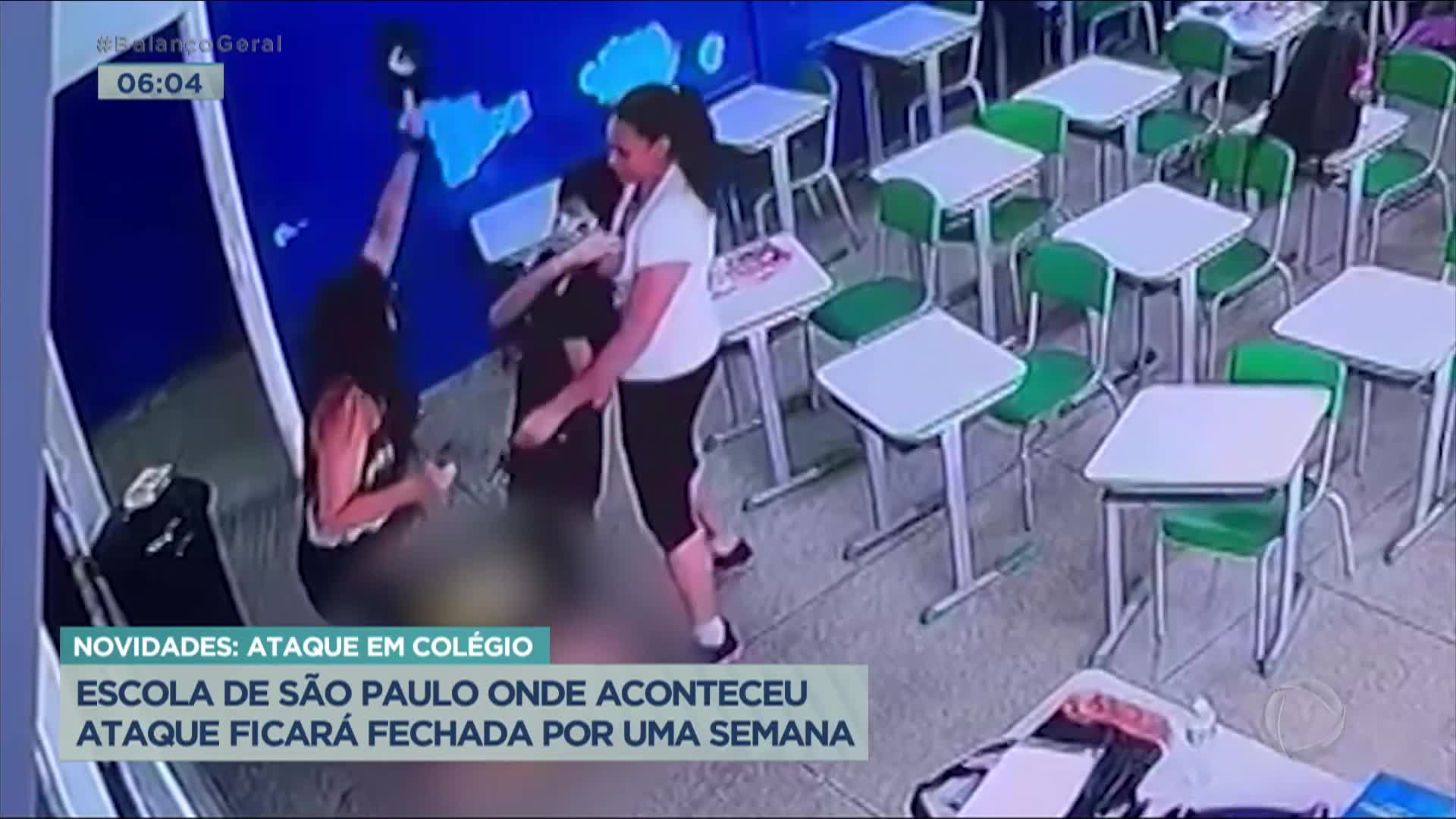 Vídeo: Polícia investiga pessoas que interagiram com estudante que matou professora