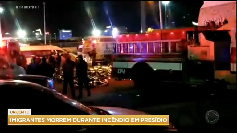 Vídeo: Exclusivo: imigrantes morrem durante incêndio em presídio no México