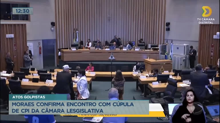 Vídeo: Moraes confirma encontro com cúpula de CPI da Câmara Legislativa