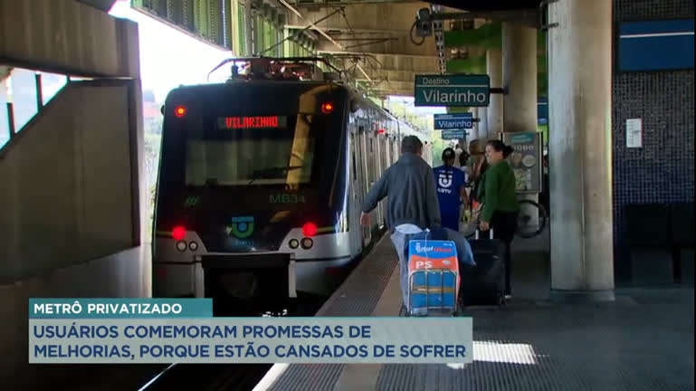 Vídeo: Grupo que venceu o leilão do metrô de BH divulga projeto com melhorias