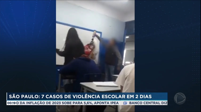 Vídeo: Novos casos de violência escolar são registrados após ataque em colégio de SP