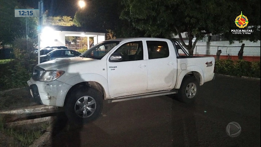 Vídeo: Caminhonete com R$ 117 mil em débitos é apreendida no DF
