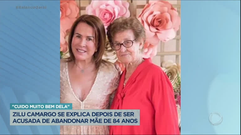 Vídeo: Zilu Camargo se explica depois de ser acusada de abandonar a mãe