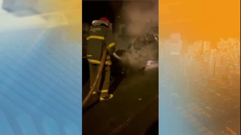 Vídeo: Em cinco dias, Bombeiros registram 26 ocorrências de carros que pegaram fogo na Grande BH
