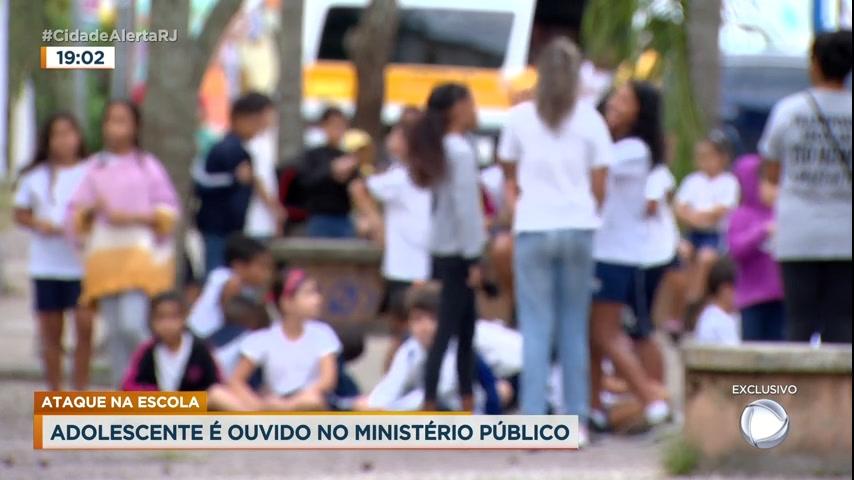 Vídeo: "Se eu tivesse uma arma tinha matado mais", diz aluno que tentou esfaquear colega em escola no Rio
