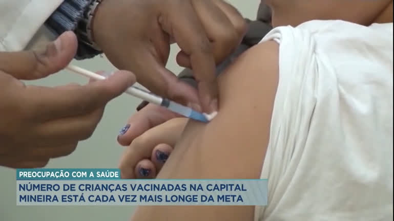 Vídeo: Baixa adesão de vacinas infantis preocupa profissionais da saúde de BH
