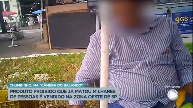 Vídeo: Câmera do Balanço denuncia comércio ilegal de chumbinho em São Paulo