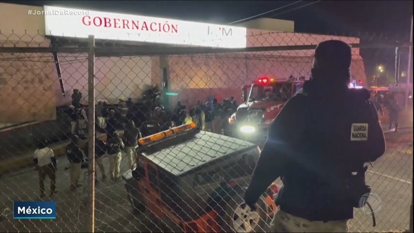 Vídeo: México abre investigação por homicídio contra policiais após incêndio em centro de detenção de imigrantes