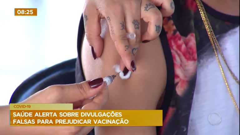 Vídeo: Ministério da Saúde alerta sobre divulgações falsas para prejudicar vacinação da Covid-19