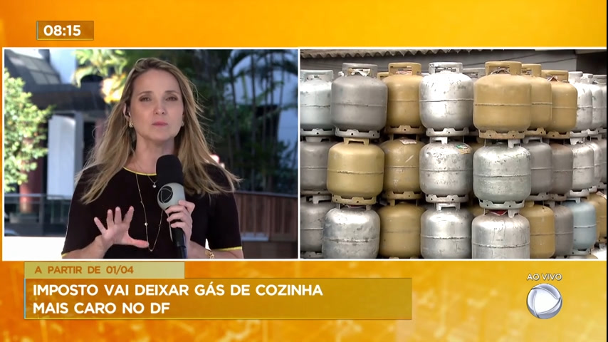 Vídeo: Gás de cozinha ficará mais caro a partir de 1º de abril, no DF