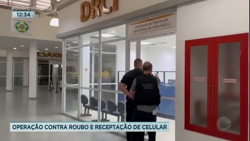 Vídeo: Polícia Civil faz operação contra roubo e receptação de celulares na capital e na Baixada Fluminense