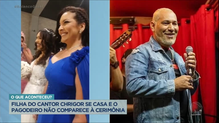 Vídeo: Chrigor não comparece à cerimônia de casamento da filha