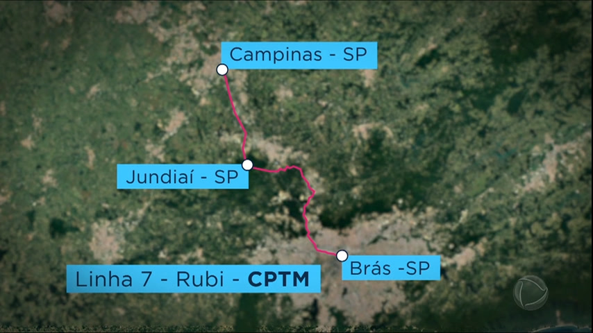 Vídeo: Governo de SP publica edital para construção de trem até Campinas