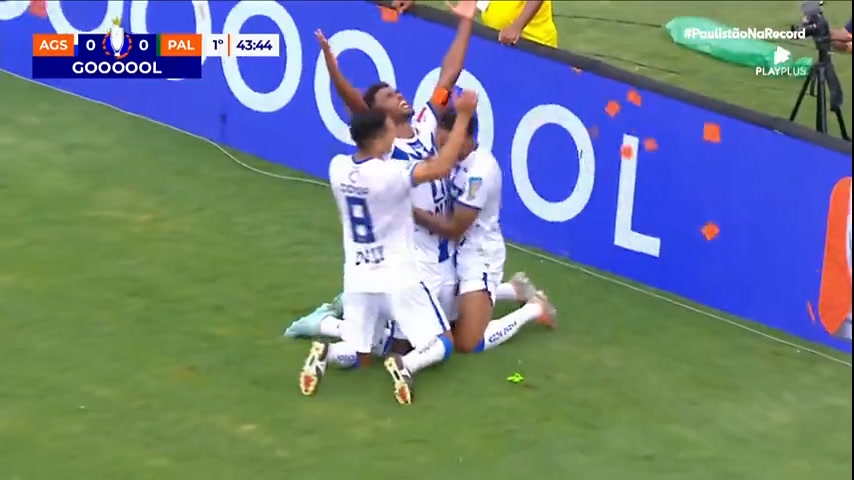 Vídeo: Veja primeiro gol do Água Santa contra o Palmeiras com a narração de Silvio Luiz