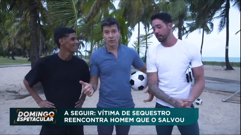 Vídeo: Luva de Pedreiro participa de desafio com Faro e Rico e revela seu maior sonho