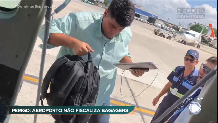 Aeroporto: Área Restrita detalha caminho percorrido por bagagens até  esteiras de inspeção - Fotos - R7 RecordTV