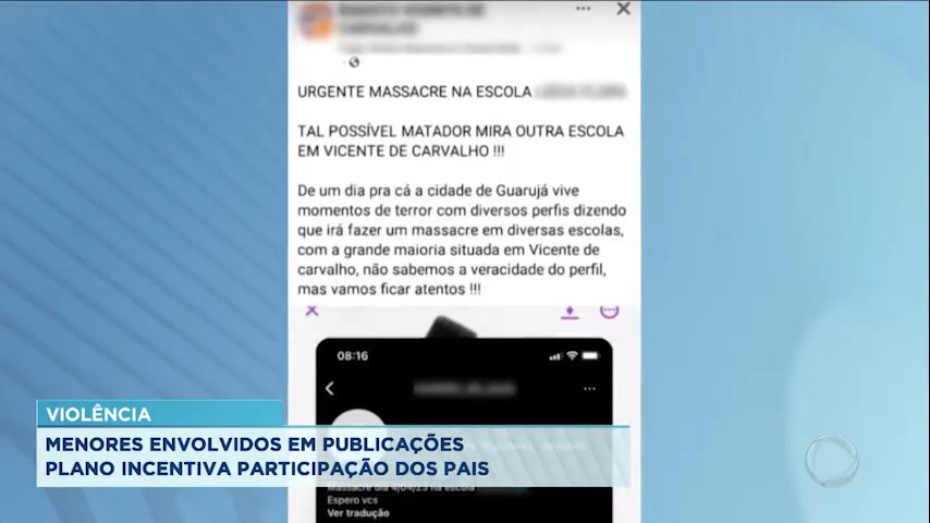 Vídeo: Escolas municipais de Guarujá recebem ameaças