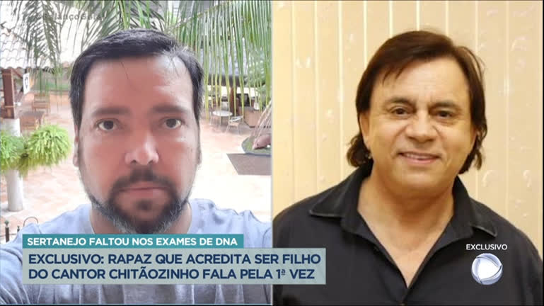 Vídeo: Exclusivo: homem que alega ser filho de Chitãozinho, da dupla com Xororó, fala com A Hora da Venenosa