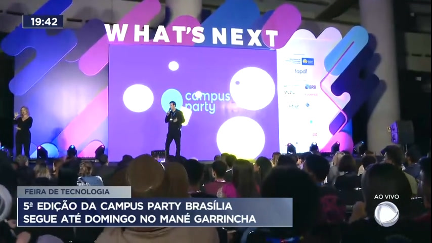 Vídeo: Campus Party Brasília segue até domingo no Mané Garrincha