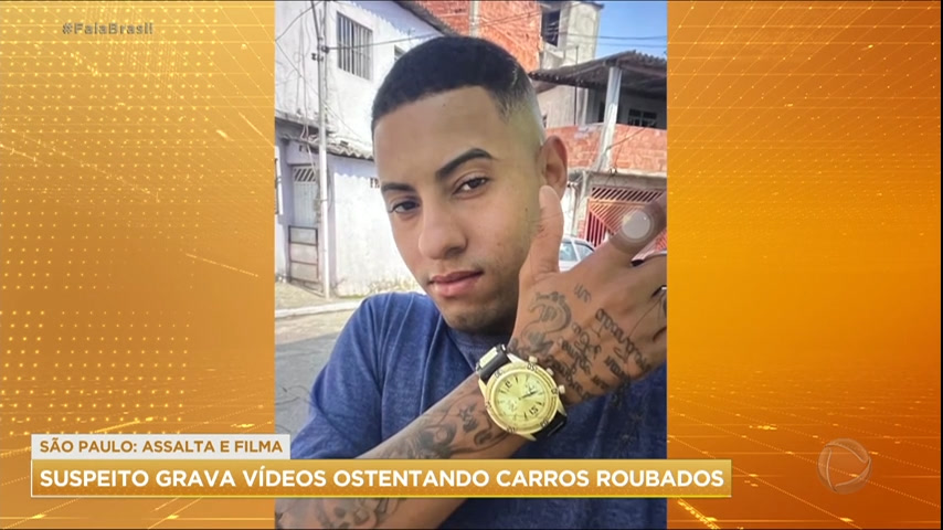 Vídeo: Casal é preso suspeito de roubar carros importados em São Paulo