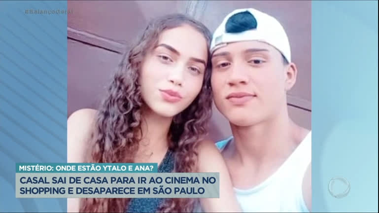 Vídeo: Casal desaparece após ir ao cinema em São Paulo