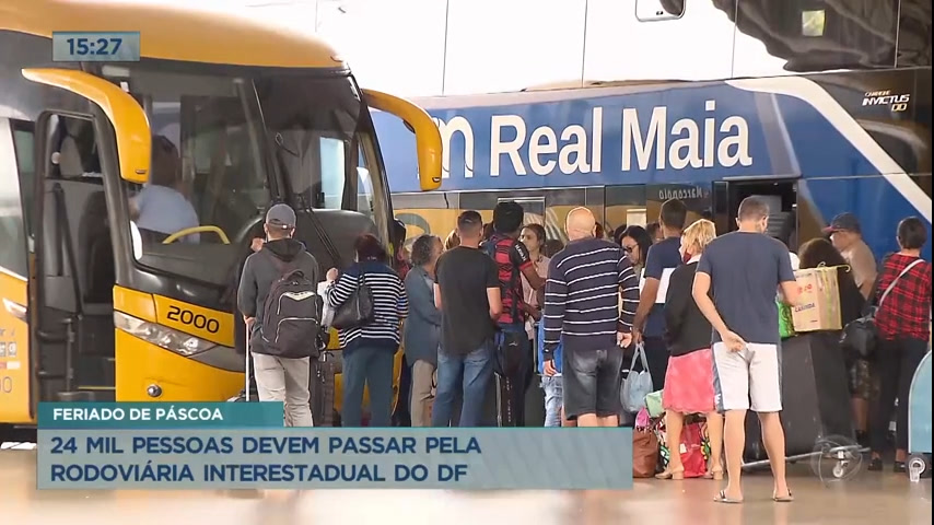 Vídeo: Rodoviária Interestadual do DF deve ter movimento de 24 mil pessoas