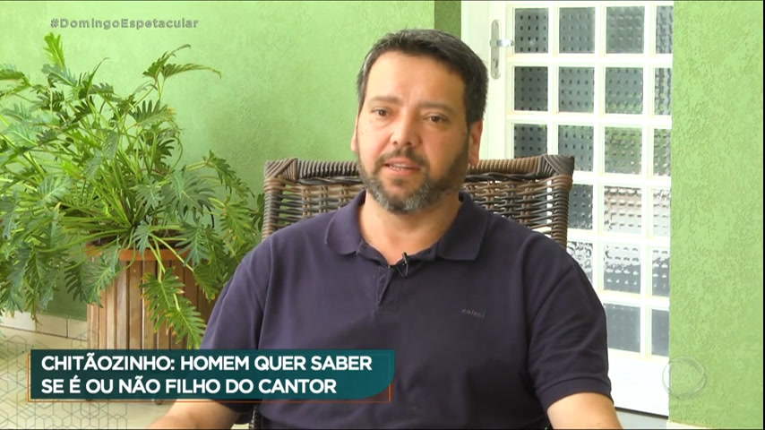 Vídeo: Homem de 46 anos acredita ser filho do sertanejo Chitãozinho