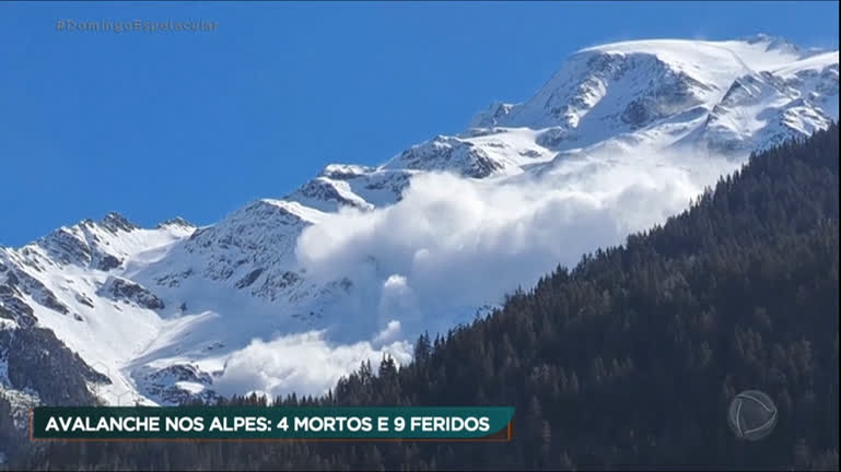Vídeo: Avalanche deixa ao menos quatro mortos nos alpes franceses