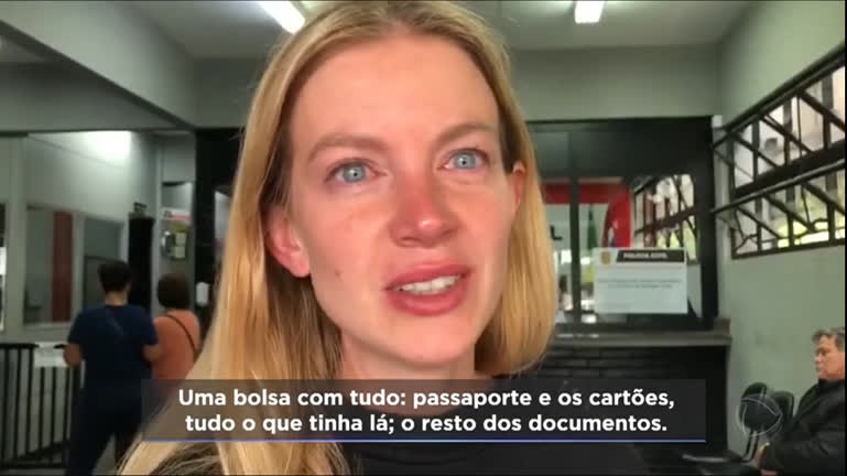 Vídeo: Turista é roubada ao passear pelo centro de São Paulo