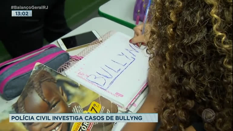 Vídeo: Policia Civil investiga dois casos de bullying em escolas do RJ