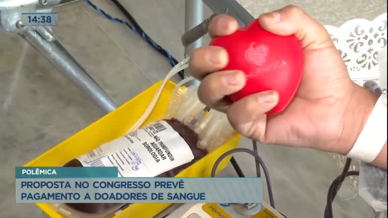 Vídeo: Proposta no Congresso prevê pagamento a doadores de sangue