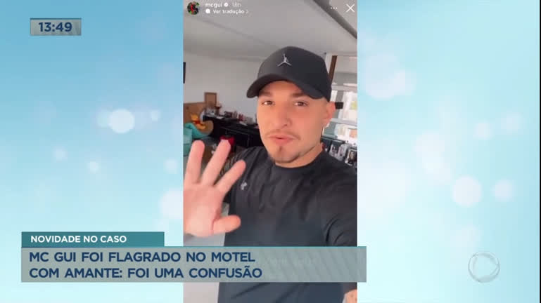 Vídeo: Mc Gui é flagrado saindo de motel em São Paulo com amante