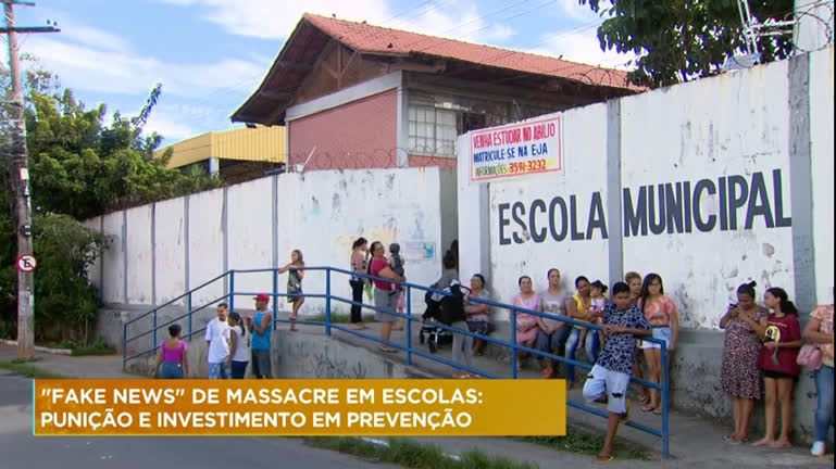 Vídeo: Pais de menores que divulgarem falsas ameaças de massacre podem ser intimados