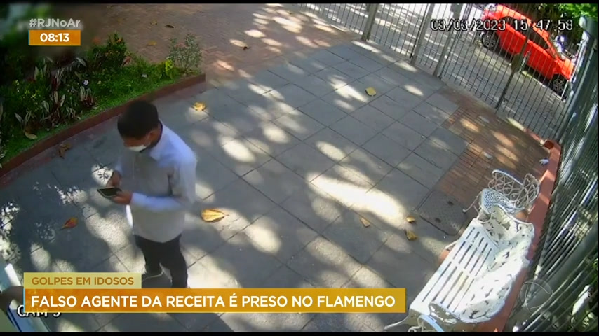 Vídeo: Falso agente da Receita Federal é preso na zona sul do Rio