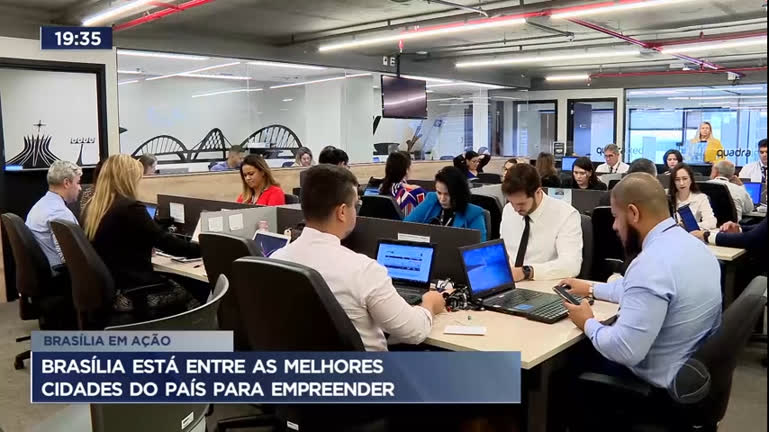 Vídeo: Brasília está entre as melhores cidades do país para empreender