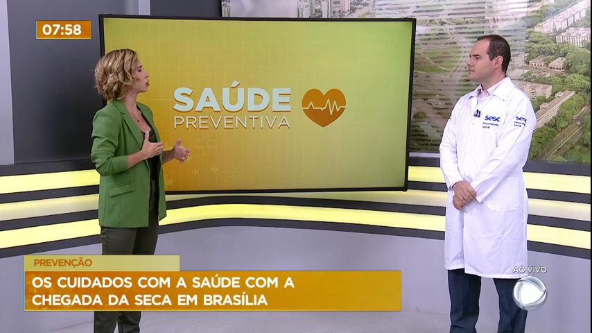 Vídeo: Saúde Preventiva: veja os cuidados com a saúde no período de seca em Brasília