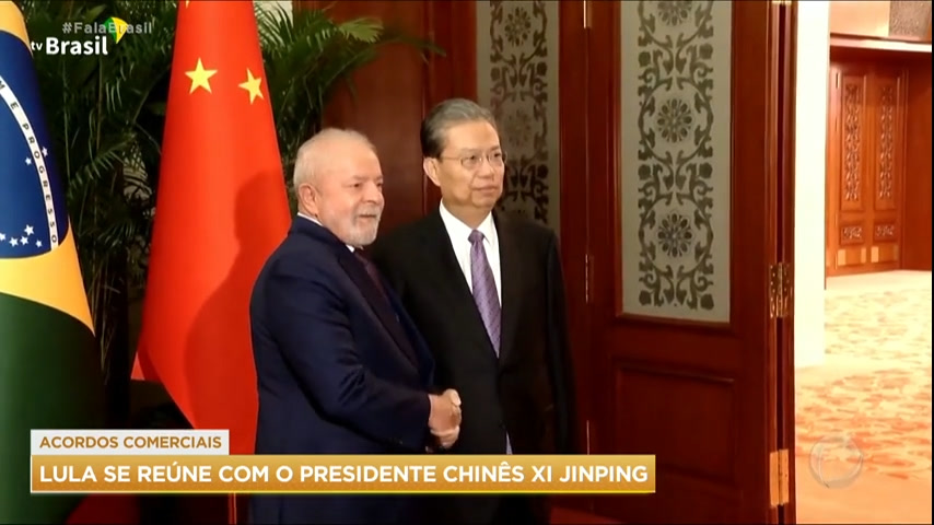 Vídeo: Presidente Lula encontra o líder chinês Xi Jinping e assina 15 acordos comerciais