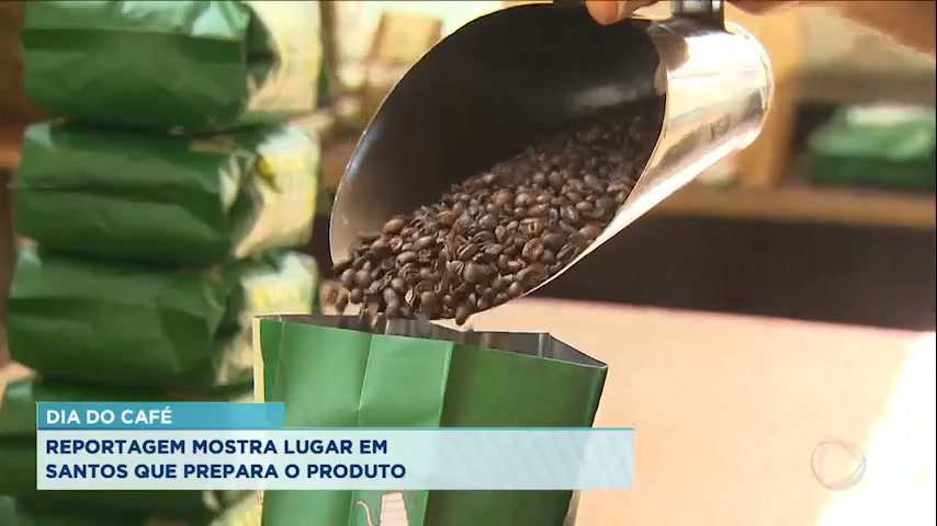 Vídeo: Dia Mundial do Café é comemorado em Santos