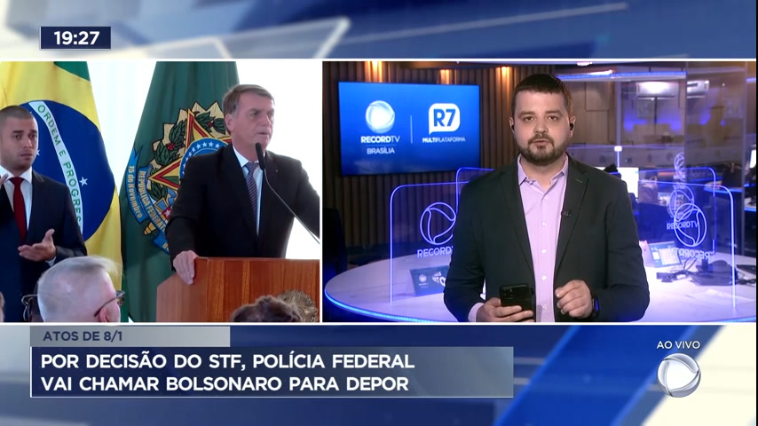 Vídeo: PF vai chamar Bolsonaro para depor sobre atos extremistas