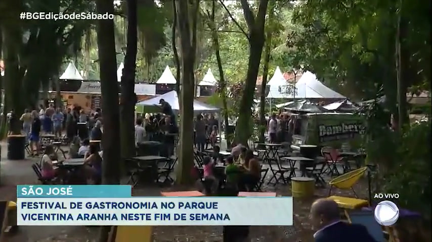 Vídeo: Festival de gastronomia em São José dos Campos