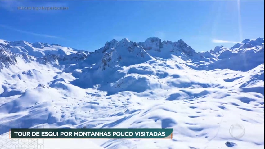 Vídeo: 50 por 1 : Alvaro Garnero caminha pela neve cristalina dos vales secretos da França