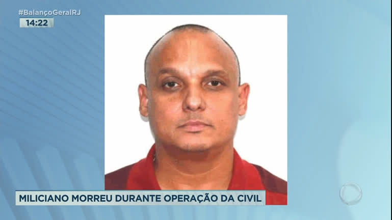 Vídeo: Chefe da milícia morre em troca de tiros durante operação da Polícia Civil na zona oeste do Rio