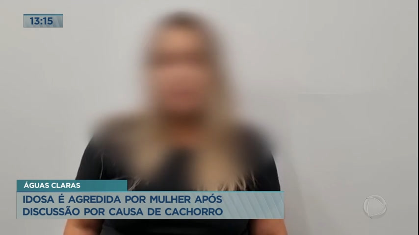 Vídeo: Idosa é agredida por mulher após discussão por causa de cachorro