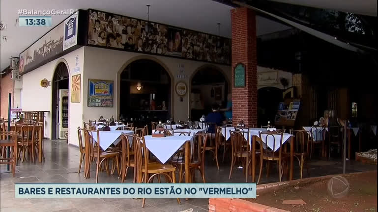 Vídeo: Quase 40% de restaurantes e bares do Rio estão no vermelho e lutam para não fechar